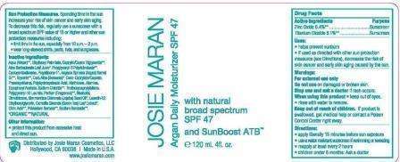 Josie Maran Argan Daily Moisturizer SPF47